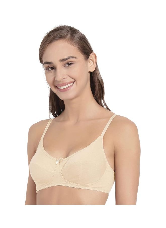 JOCKEY - Jockey 1615 Women Wire free Non Padded Super Combed Cotton Elastane Stretch Full Coverage Everyday Bra with Soft Adjustable Straps - Image 1