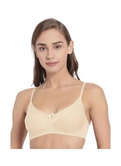 Jockey 1615 Women Wire free Non Padded Super Combed Cotton Elastane Stretch Full Coverage Everyday Bra with Soft Adjustable Straps