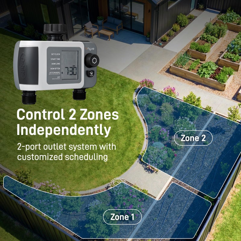 Orbit 24632 B-hyve XD 2-Port Smart Hose Watering Timer - Image 3