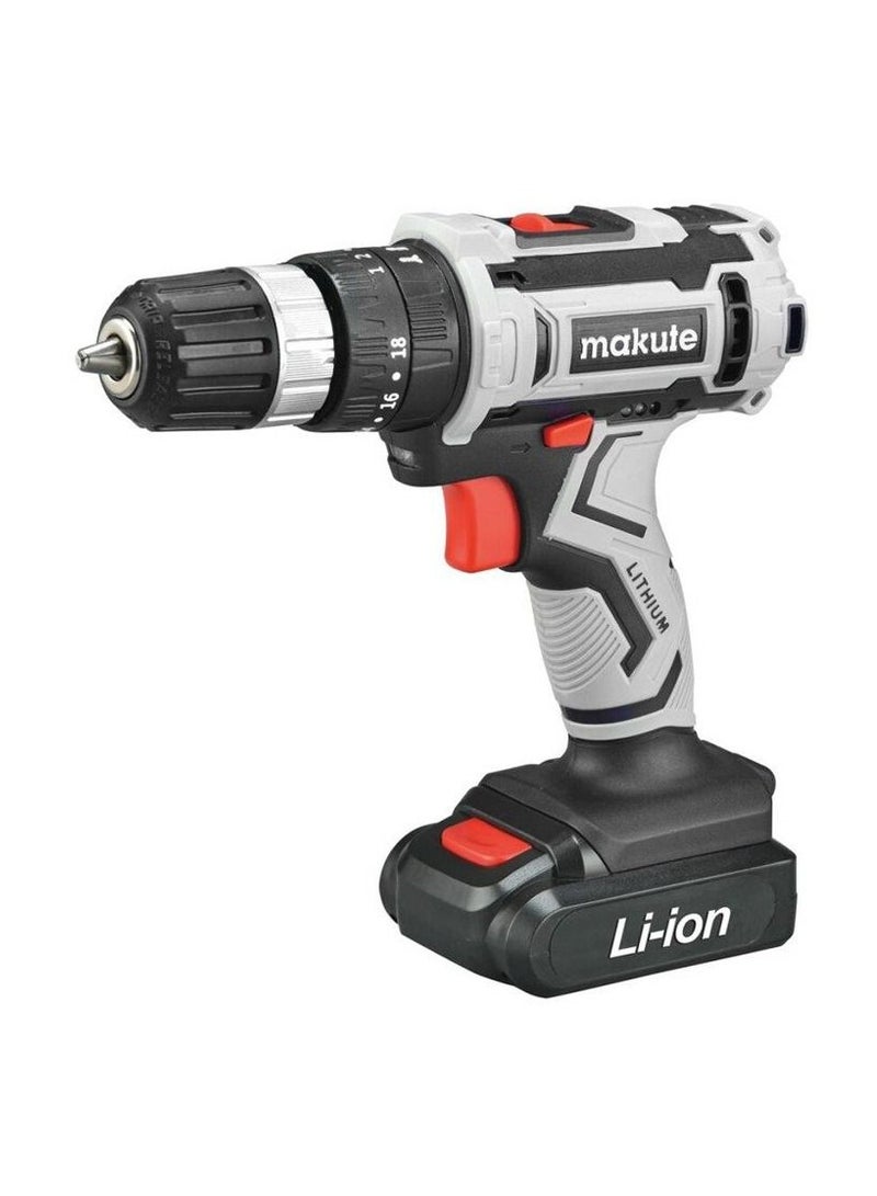 makute Cordless Hammer Drill 20Volts Plastic Case - Image 1