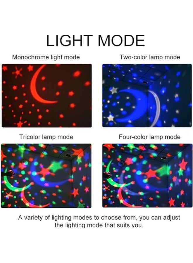 General Galaxy Projector Lighting Rotating Ball Star Projector Light Colorful Stars Moon Light Ocean Projector Night Light Bedside Lamp Light Decoration for Home  - Image 3