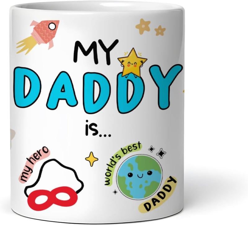 DAYS Happy Father's Coffee Mug Thoughtful Gift for Papa Best Gift for Daddy, Dad's Birthday - Image 1