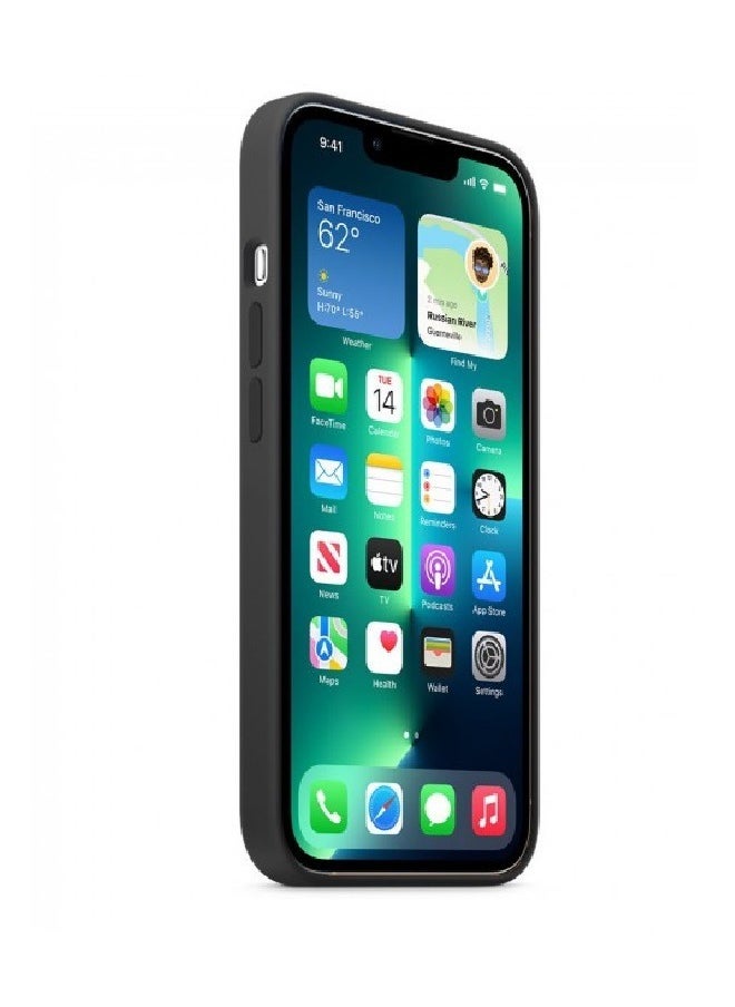 CATANES - Silicone Case Cover for Apple iPhone 13 Pro Max Black - Image 1