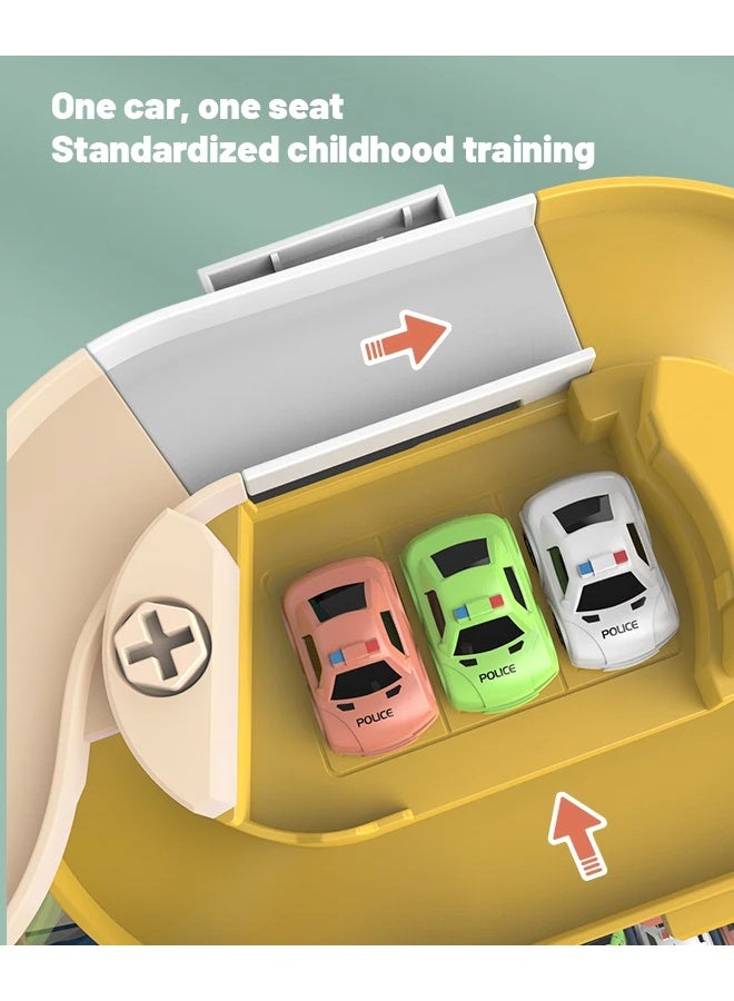 Toy Car Ramp Set - Race Track Garage Playset with Mini Cars Figures for Kids Aged 3-6 - Gift for Boys Kids Ages 3 to 6 Years Old - Image 2