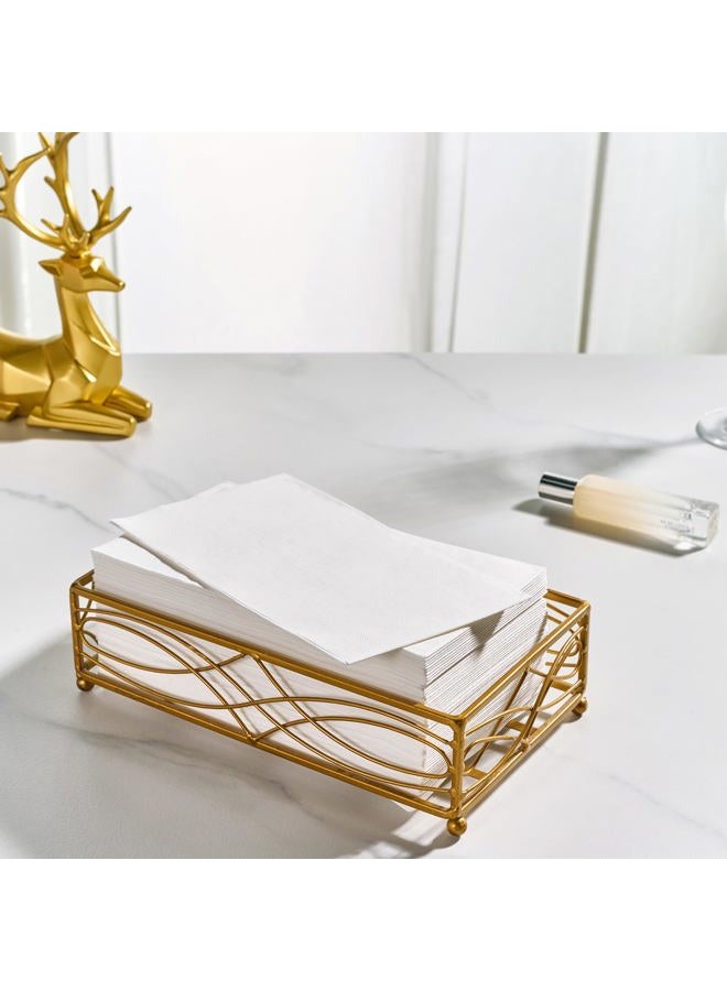 Vplus 510 Pack Paper Napkins Guest Towels Disposable Premium Quality 2-ply Dinner Napkins Disposable Soft, Absorbent, for Kitchen, Parties, Dinners or Events(White) - Image 5