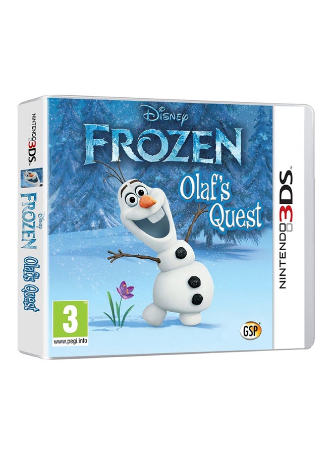 Disney Frozen Olaf's Quest - PAL For Nintendo 3DS - Adventure - nintendo_3ds - Image 1