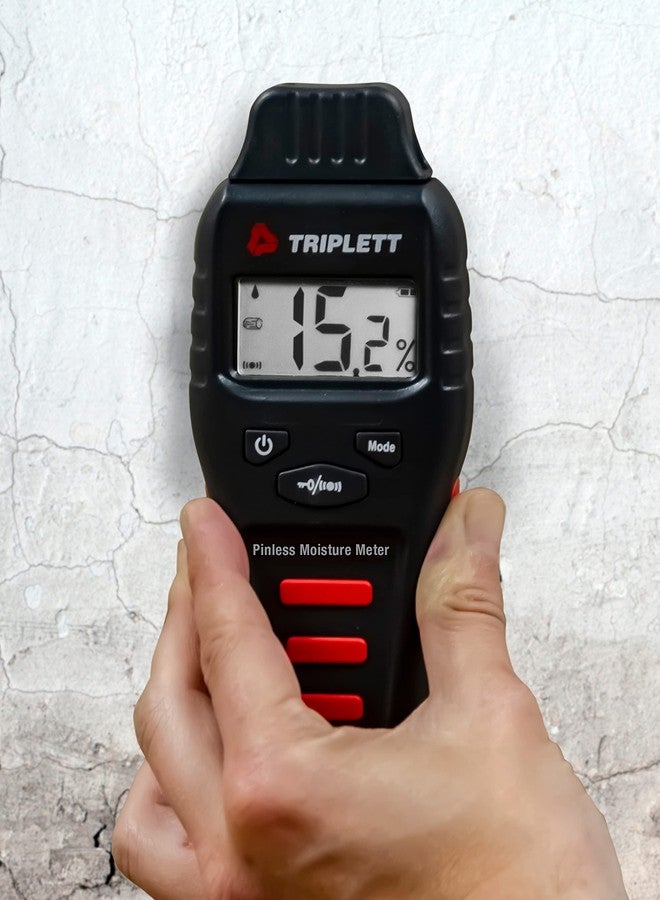 Triplett MS120 Pinless Moisture Meter for Wood and Building Materials with Audible Indicator - Image 2