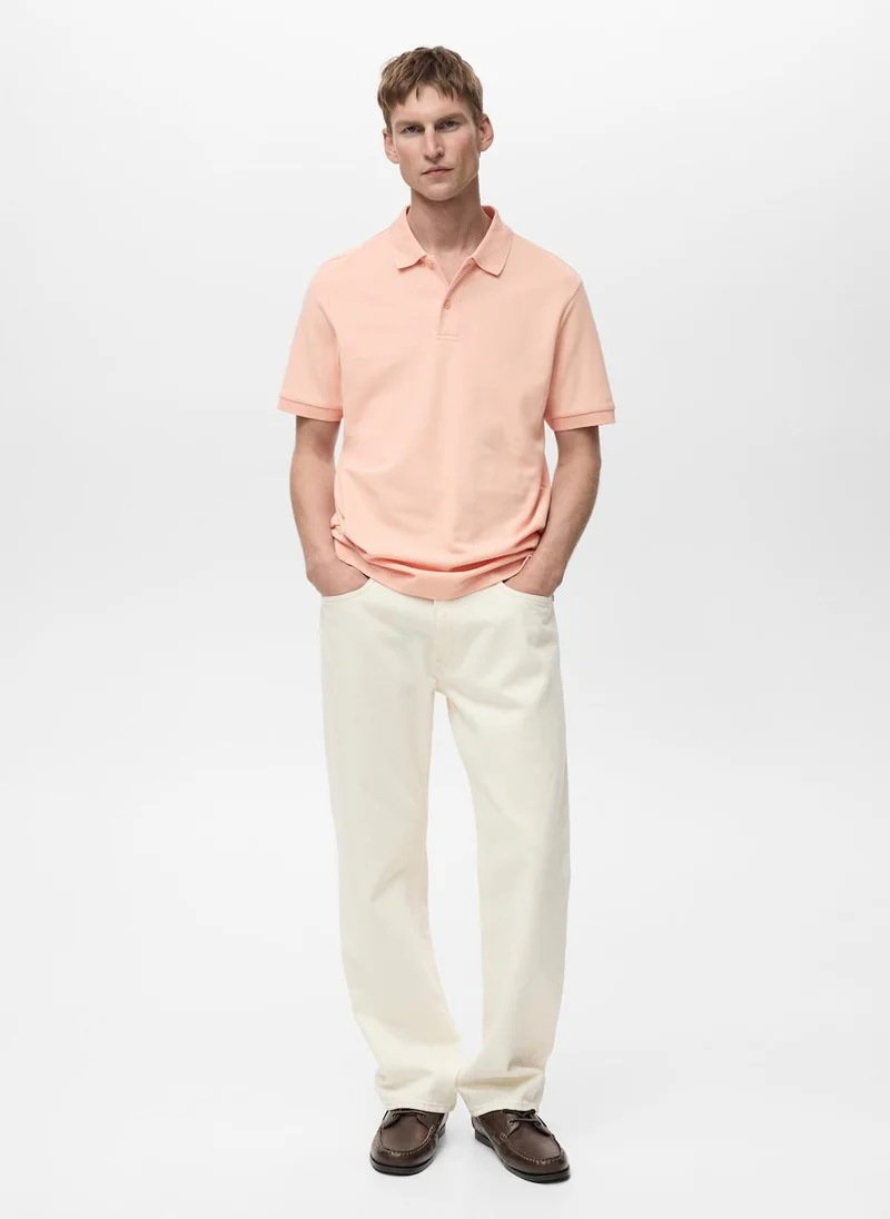 Mango Man Essential Polo