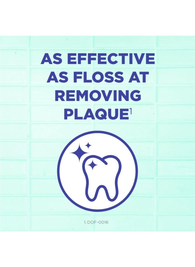 GUM Soft-Picks Advanced, Easy to Use Dental Picks for Teeth Cleaning and Gum Health, Disposable Interdental Brushes with Convenient Carry Case, Dentist Recommended Dental Picks, 90 Count (Pack of 3) - Image 2