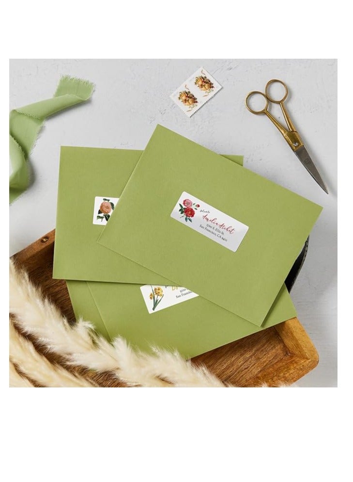 AVERY Avery Printable ADDRess Labels With Sure Feed 1" X 2-5/8" Glossy White 300 Blank Mailing Labels  - Image 2
