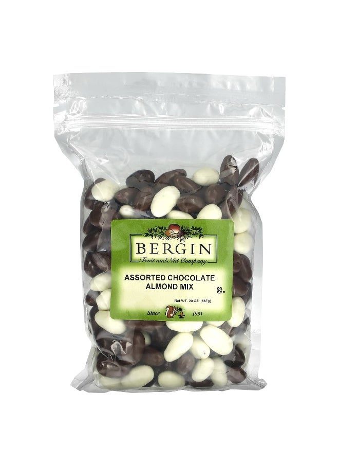 Bergin Fruit and Nut Company - Bergin Fruit and Nut Company, Almond Mix, Assorted Chocolate , 20 oz (567 g) - Image 1