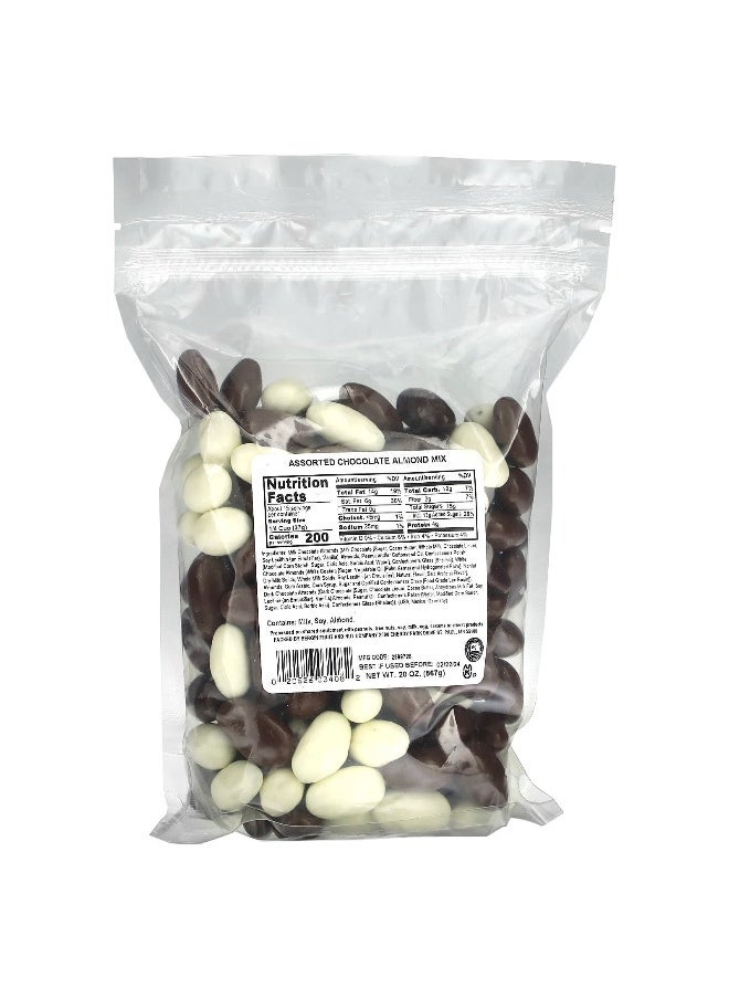 Bergin Fruit and Nut Company - Bergin Fruit and Nut Company, Almond Mix, Assorted Chocolate , 20 oz (567 g) - Image 1