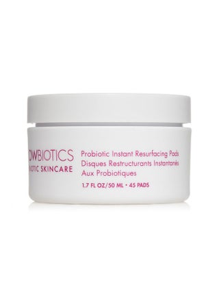 Glowbiotics Probiotic Instant Facial Resurfacing Pads: Exfoliating & Clarifying, Hydrating for Smooth and Renewed Face Skin with Vitamin C & 5% Lactic Acid - pzsku/ZA99AA66E97C85D2BE4DDZ/45/_/1736426506/7e58e8a6-e16d-46ba-ad55-b24f6736acd9