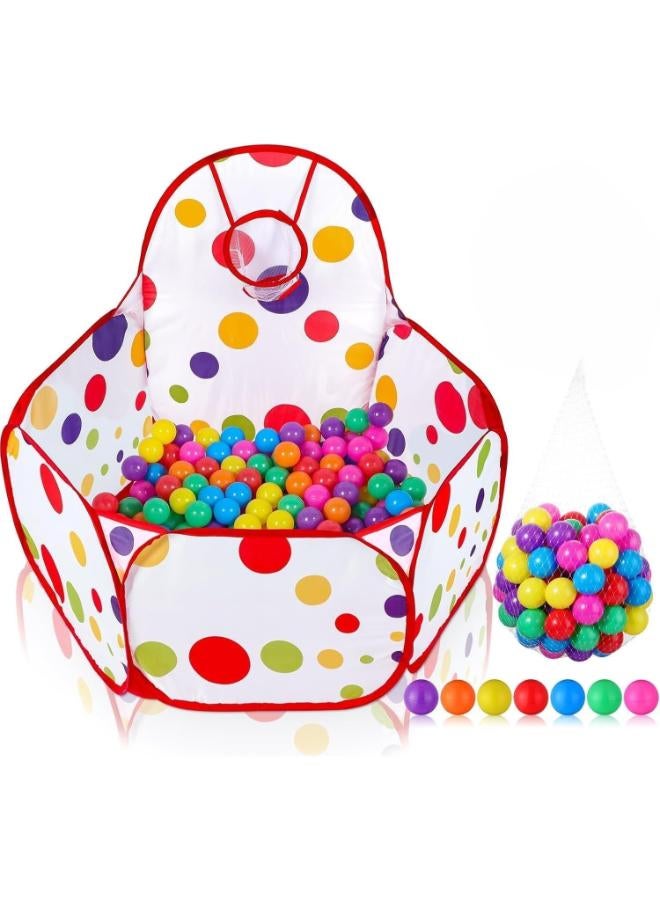 Kids Core Open Play House with Mini Basketball & Balls - Image 1