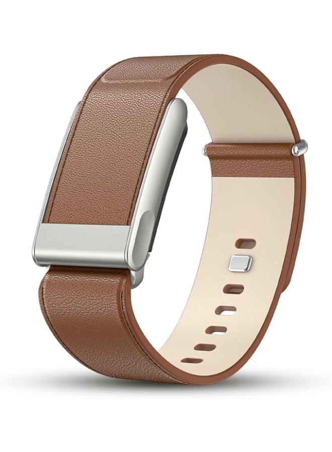 Dado Luxe Tapered Leather Replacement Band Compatible with WHOOP 5.0, One, Peak, and Life Fitness Tracker – Durable & Comfortable | Not for Whoop Gen 4 - Image 1
