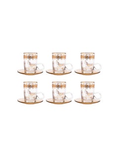 Villeroy & Boch 6-Piece Horse Amber Teacups  - Image 2