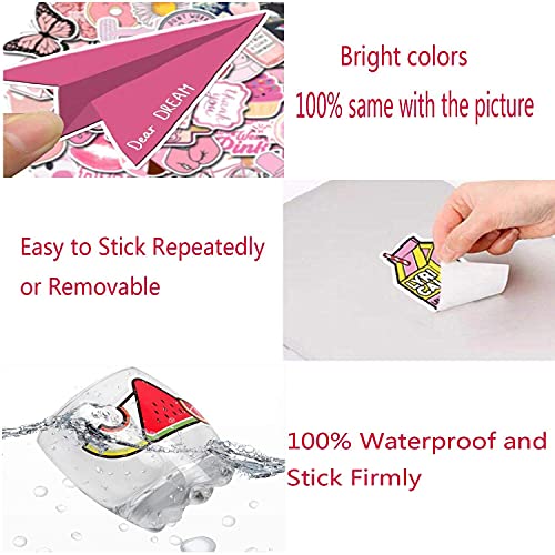 Ratgoo 100 Packs JDM Sport Car Racing Stickers Water Bottles Laptop Phone Motorcycle Computer Guitar Skateboard Hydroflasks Vinyl Sticker Waterproof Aesthetic Trendy Decals for Teens Girls Adults - Image 4