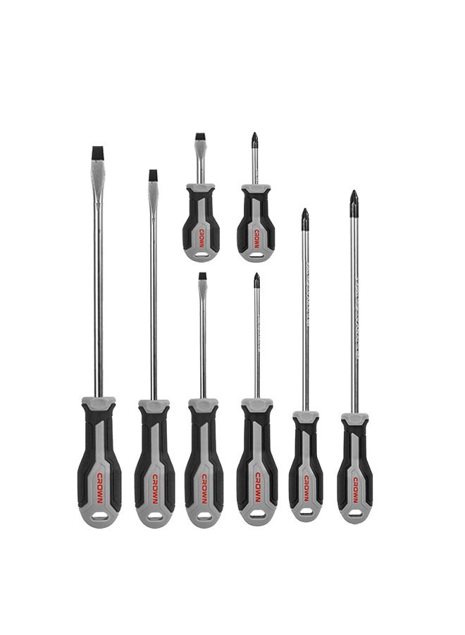 كراون طقم مفكات يدوي - عدد 8 مفكات - Image 2