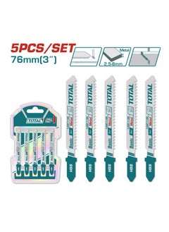 TOTAL TOTAL Jig Saw Blade For Metal 5pcs TJSBT118B  - Image 2