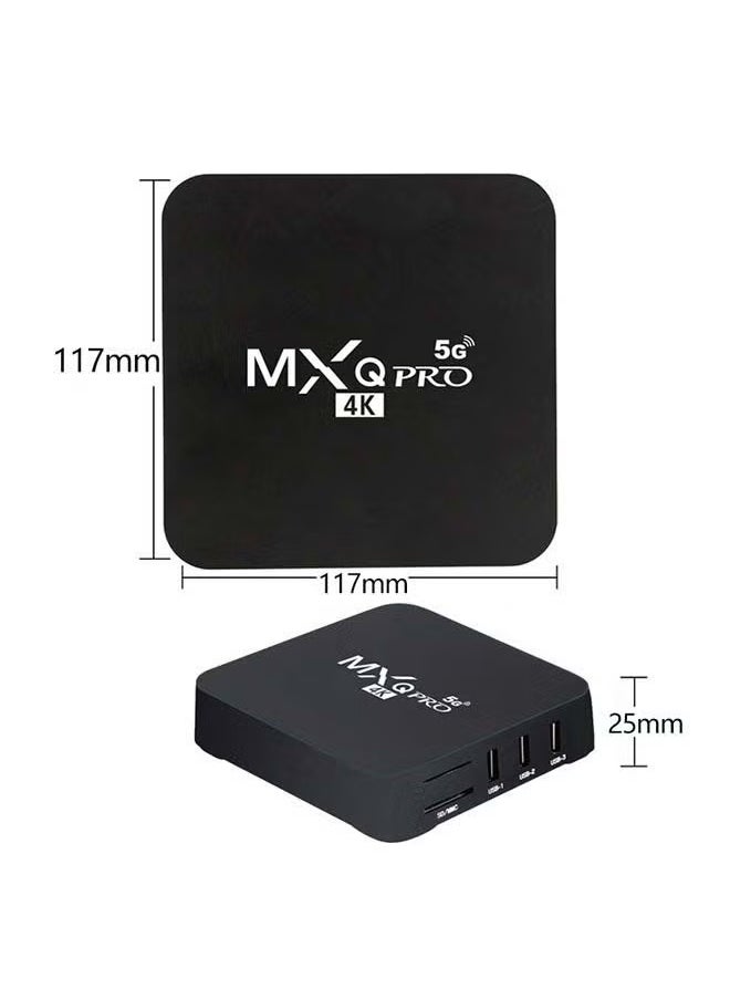 BORTONY Android TV Box 11.1 (1GB+8GB) 64 Bit 4-Core CPU MXQPro black  - Image 4