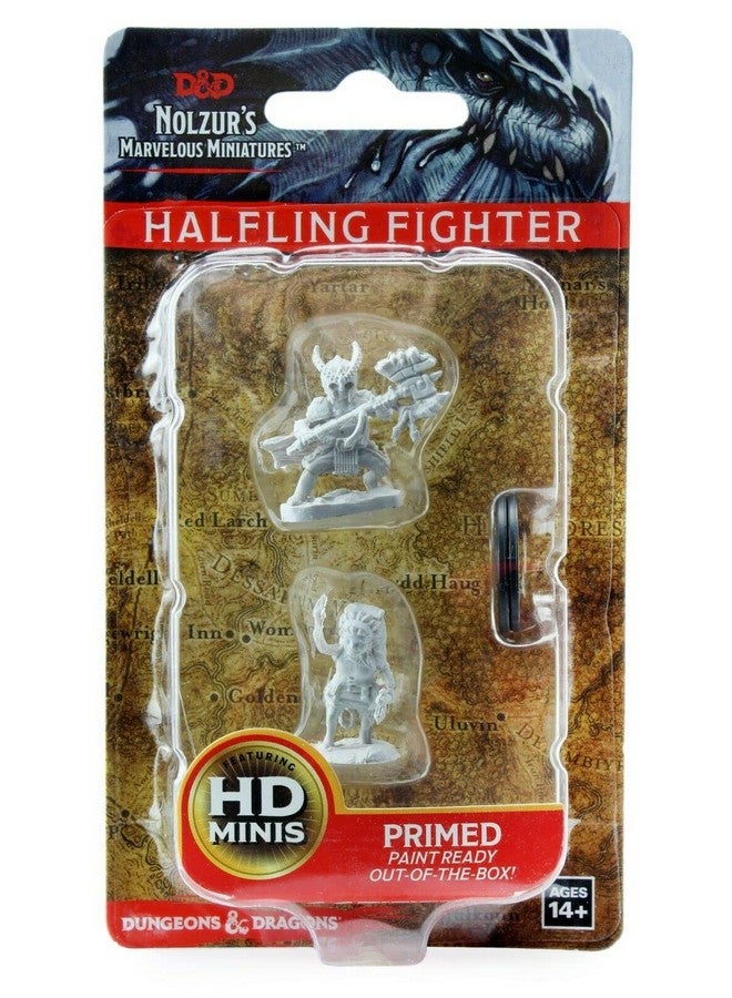 Dungeons & Dragons NECA D&D Nolzurs Marvelous Unpainted Miniatures: Wave 6: Female Halfing Fighter - Image 1