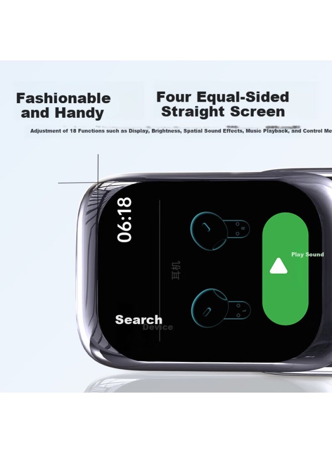 D.rob D.rob Wireless Bluetooth Earphones New Smart Body Ai Simultaneous Translation Long Battery Life Call Earphones For Huawei Xiaomi G9 Black - Image 4