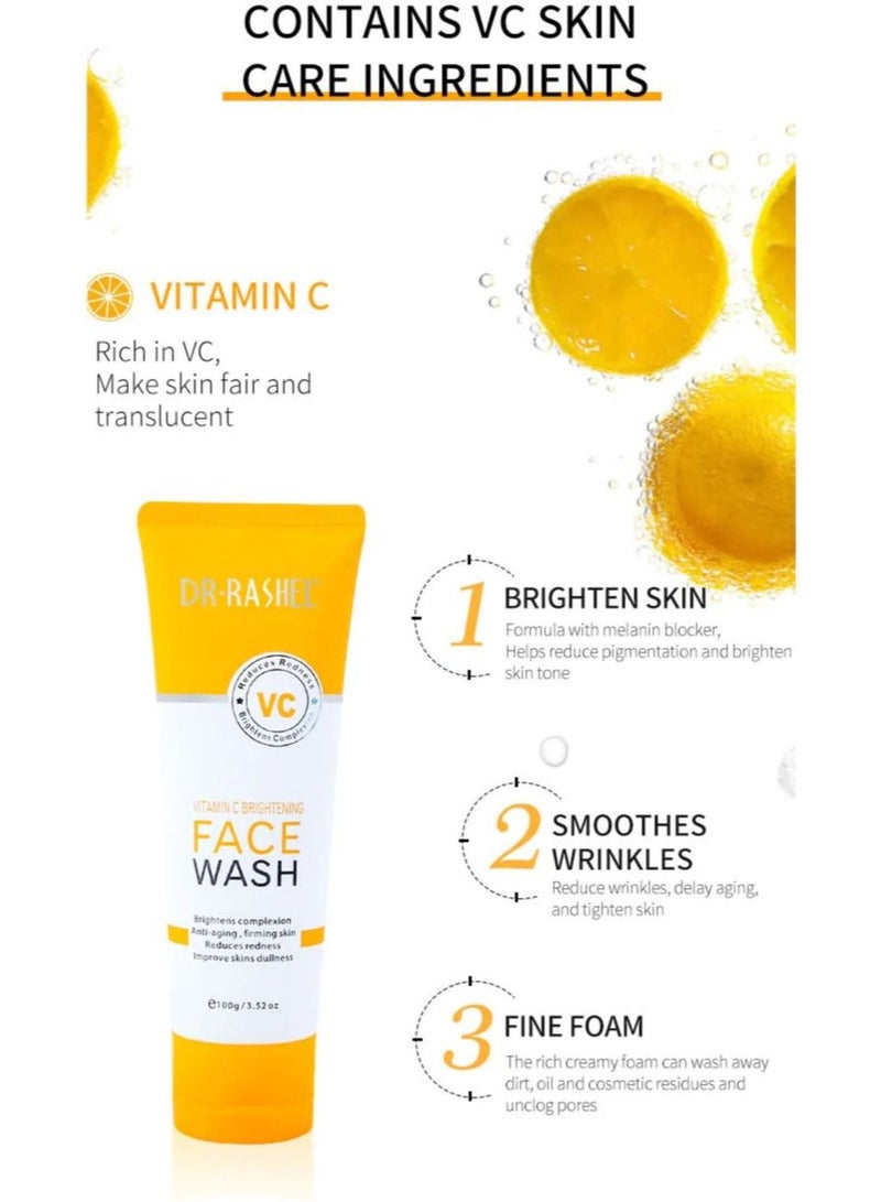 RASHELL Dr. Rashel Vitamin C Brightening Face Wash 100g - Image 2