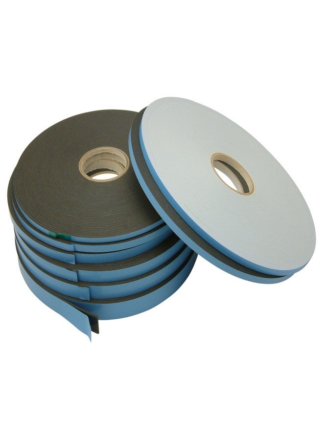 J.V. Converting JVCC Window Glazing Tape Double-Sided, Closed Cell, (DC-WGT-01), 1 in. x 75 ft. x 1/8 in. Thick (Black) - Image 4