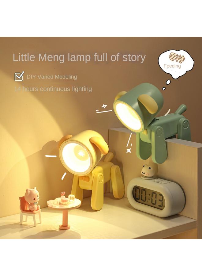 الأزرق جي دبليو الجرو الجديد ضوء الليل على سطح المكتب ، لعبة تخفيف الضغط - Image 2