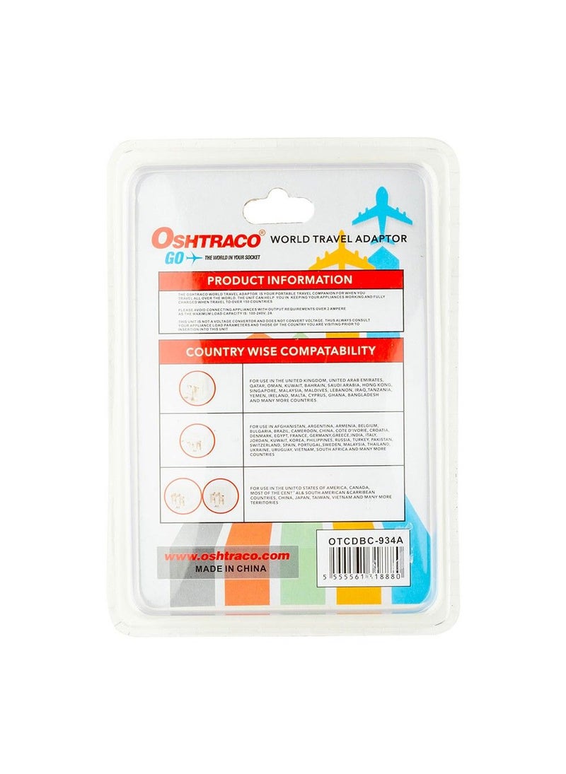 Oshtraco Travel Adapter - Image 4