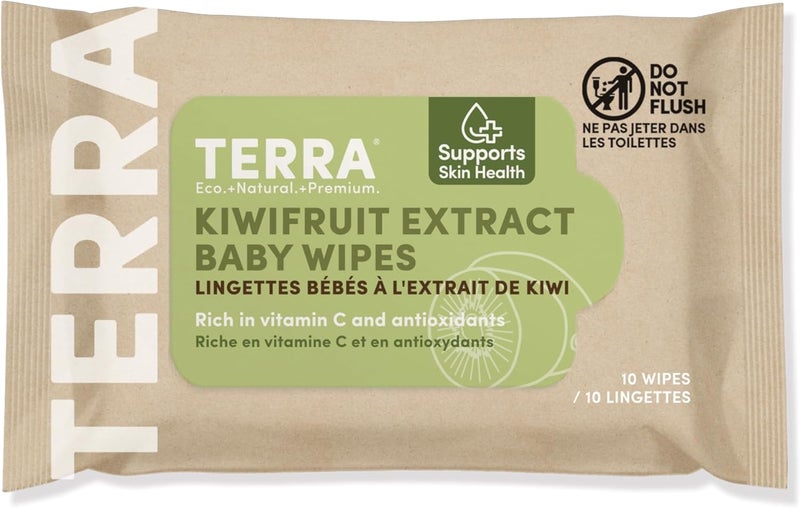 Terra مناديل الأطفال المستخرجة من كيوي تيرا - Image 1