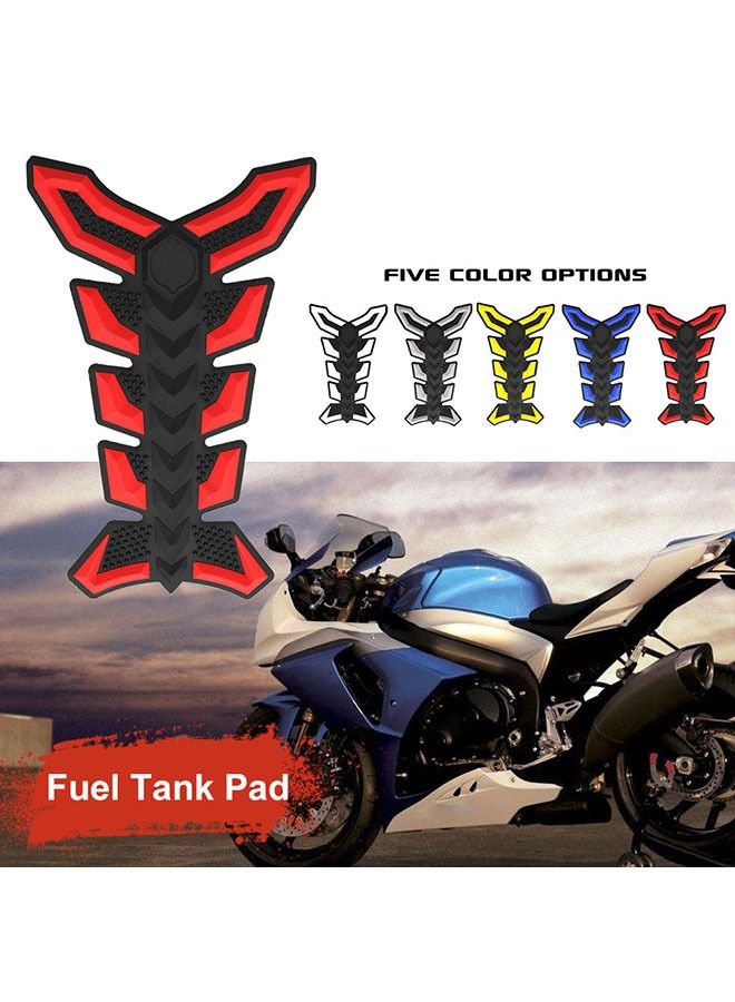 Generic Universal Motorcycle 3D Rubber Gas Oil Fuel Tank Pad Protector  - Image 3