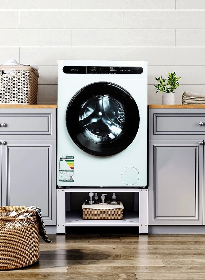 BASIC Front Loading Washing Machine - 8 kg - Inverter - Drying 100% - White - BAWMDF-MO8W - Image 5