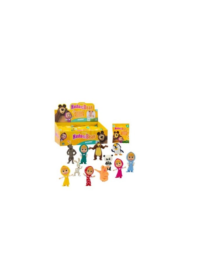 Simba Masha & The Bear Masha Figure - 1 Piece Only, Assorted/Character May Vary 