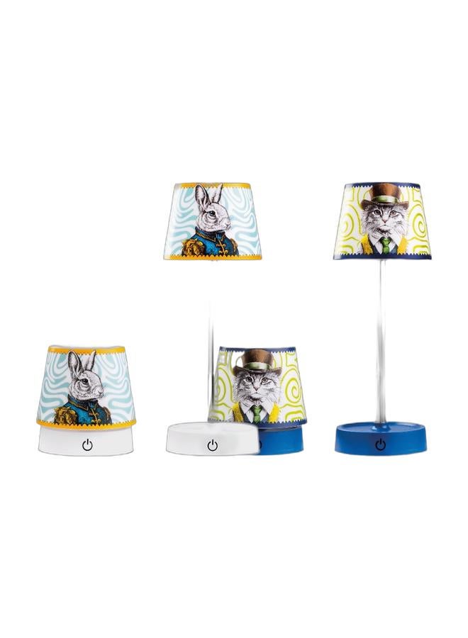 Egan Human Essence (RABBIT) LED Table Lamp , Home Decor Light , USB Rechargeable , Artistic Gift & Egan Human Essence (CAT) LED Table Lamp , Home Decor Light , USB Rechargeable Adjustable , Artistic Gift Bundle - Image 1