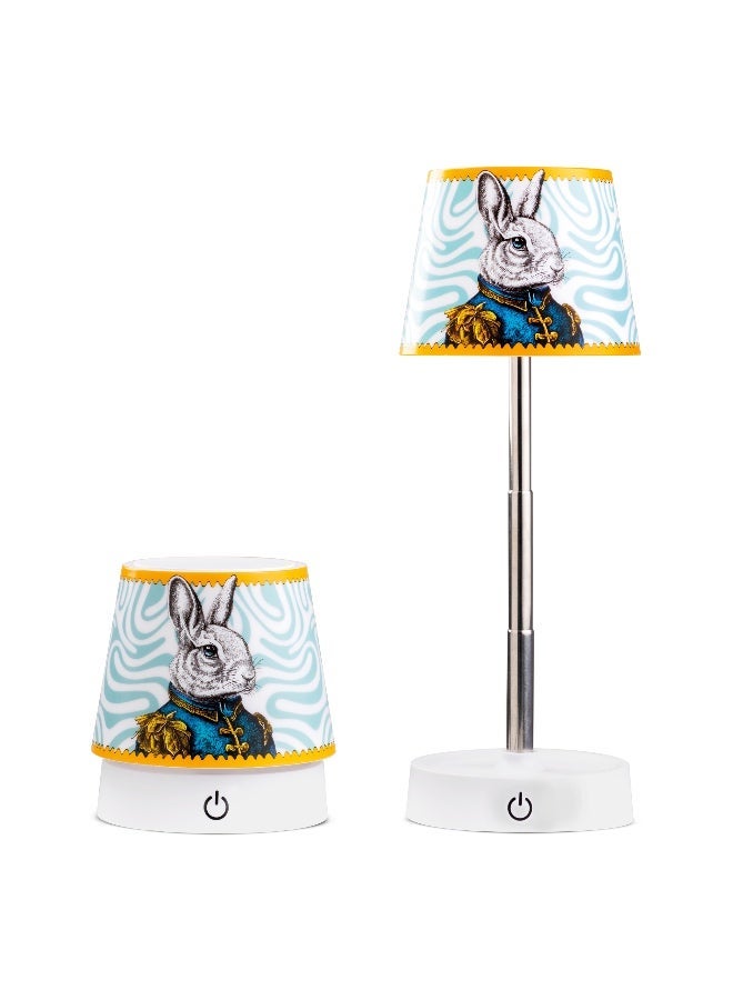 Egan Human Essence (RABBIT) LED Table Lamp , Home Decor Light , USB Rechargeable , Artistic Gift & Egan Human Essence (CAT) LED Table Lamp , Home Decor Light , USB Rechargeable Adjustable , Artistic Gift Bundle - Image 2