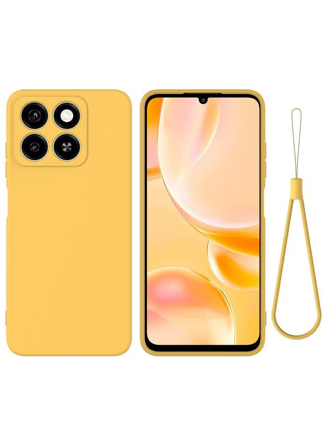 إيروريكس جراب لهاتف ZTE Blade A55 / A35، جراب هاتف مقاوم للصدمات من السيليكون السائل بلون نقي - Image 1