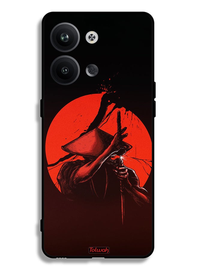 Tolwak Oppo Reno9 Pro 5G Protective Case Cover Sword Warrior - Image 2