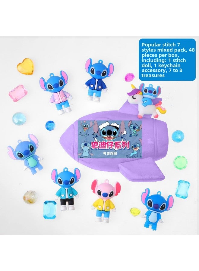 حفريات أثرية من Pinot، تاريخ العلوم والتعليم، ألعاب تعليمية لحفر بيض الديناصورات، هدايا للأطفال، تسوق في مكان واحد - اللون: كبير - غرزة - Image 1