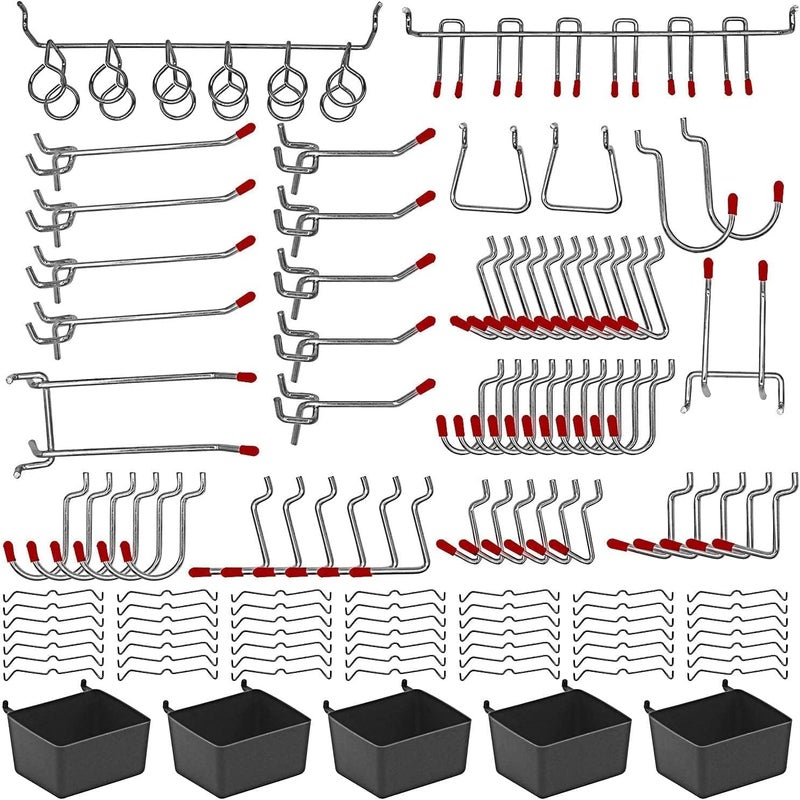 Wen Workbench Pegboard Accessory Kit, 114-Piece (WB114A) - Image 1