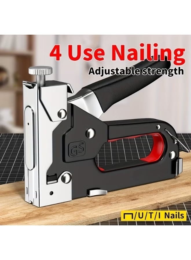 GS 4-in-1 Heavy-Duty Stapler Set , Multi-Tool for DIY Home Decor, Furniture & Wood Frames , Upholstery Staple Gun with Bandage Pliers ,Ideal for Art Supplies, Outdoor Camping & Industrial Use - Image 3