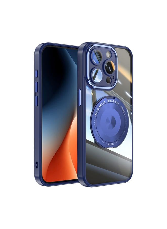 S-TOP Case For iPhone 13 Pro Max 360 Holder Magsafe Acrylic Hybrid TPU Phone Case - Image 1