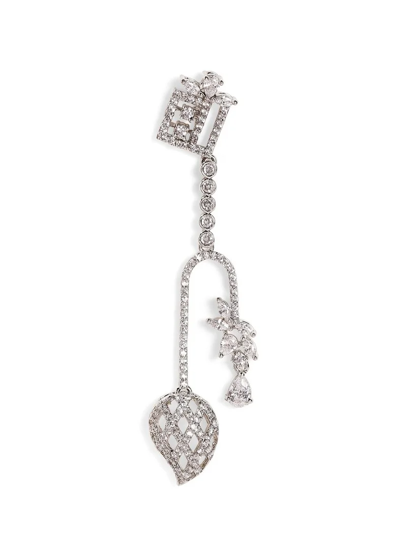 Priyaasi Stone Studded Contemporary Drop Earrings