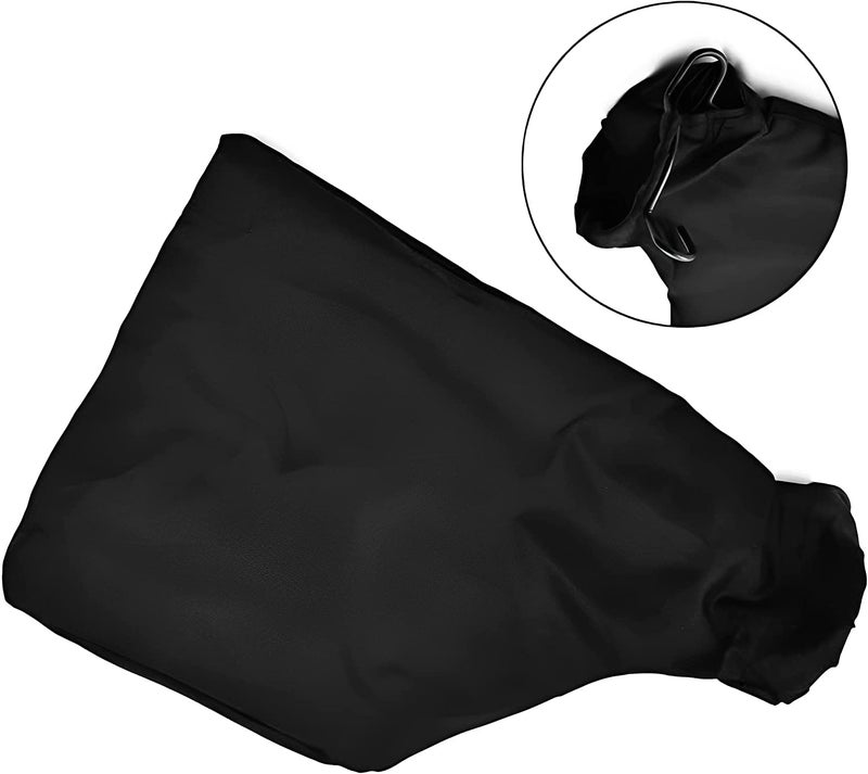 Twaitu Black Dust Collection Bag for 255 Miter Saw - with Zipper and Adjustable Wired Bracket, Easy to Carry and Store (2 Pack) - Image 4