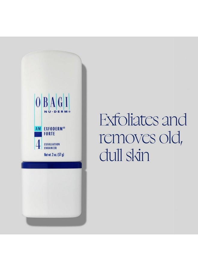 Obagi Medical Obagi Nu-Derm Exfoderm Forte - Advanced, Lightweight Exfoliating Lotion with Glycolic and Lactic Acids (AHA) - For Normal to Oily Skin Types - 2 oz  - Image 2