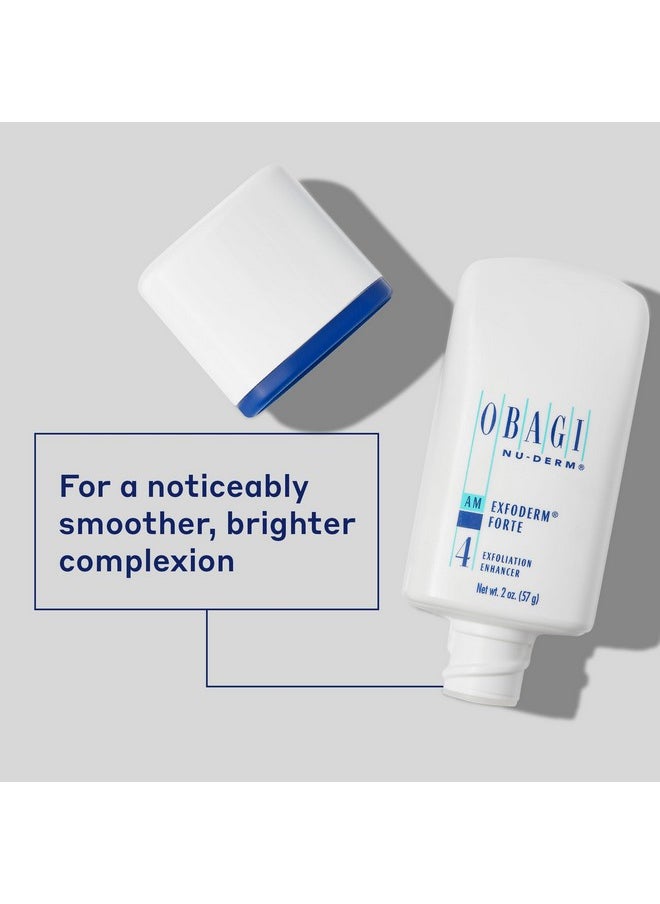 Obagi Medical Obagi Nu-Derm Exfoderm Forte - Advanced, Lightweight Exfoliating Lotion with Glycolic and Lactic Acids (AHA) - For Normal to Oily Skin Types - 2 oz  - Image 3