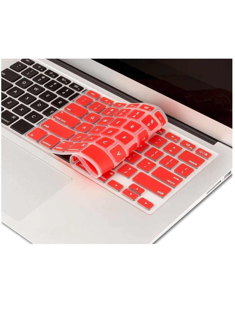 Ntech غطاء لوحة مفاتيح سيليكون للغة الإنجليزية Ntech لأجهزة MacBook Pro 13/15/17 بوصة A1466 A1369 A1278/A1425/A1502/A1286/A1398 تخطيط أمريكي - Image 4