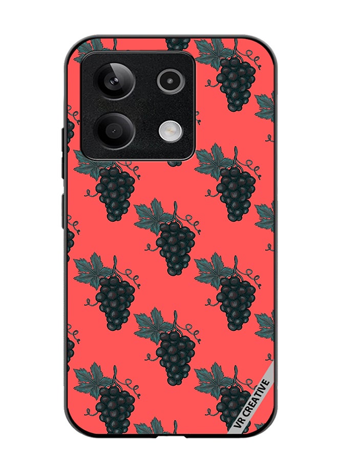 VR CREATIVE Protective Case Cover For Xiaomi Poco X6 Grape Design Multicolour - Image 1