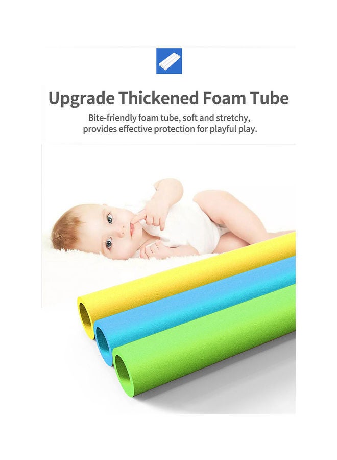Kidle Baby Toddler Small Indoor Recreational Trampoline With Net Safety Enclosure Gymnastics Equipment - Image 4