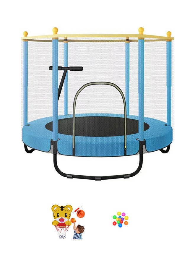 Kidle Baby Toddler Small Indoor Recreational Trampoline With Net Safety Enclosure Gymnastics Equipment - Image 3